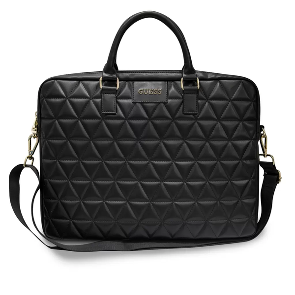 Geanta laptop Guess neagra 15″ GUCB15QLBK
