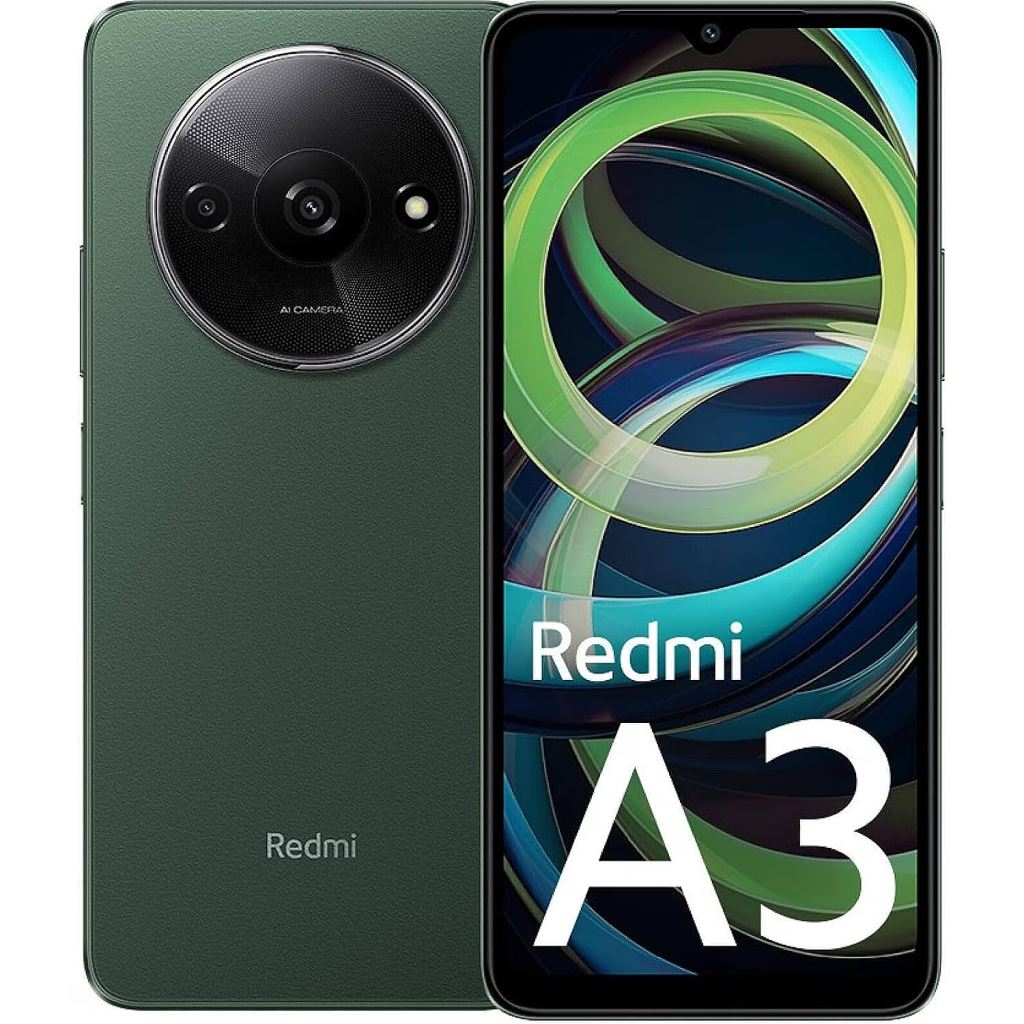 Xiaomi Redmi A3 4/128GB Dual-Sim mobiltelefon zöld (Xiaomi Redmi A3 4/128GB zöld)