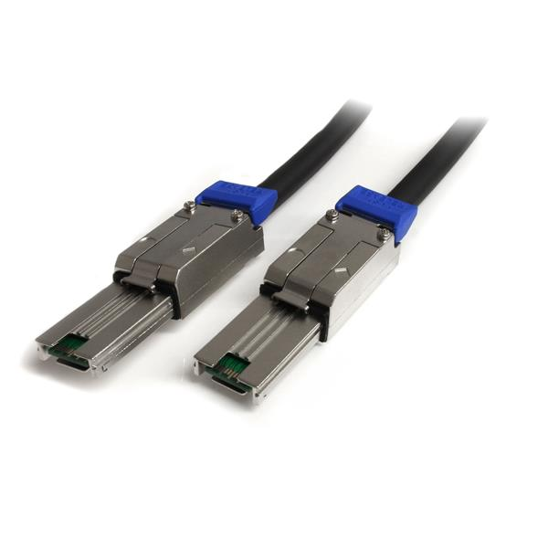 StarTech.com ISAS88882 сериен прикачен SCSI (SAS) кабеи 2 м Черен