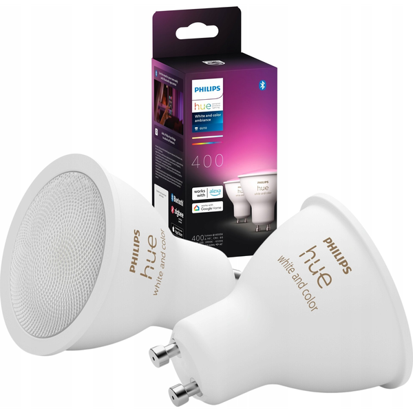 Philips Hue White and Color ambiance 8720169229815 intelligent belysning Smart pære Bluetooth/Zigbee 4,2 W