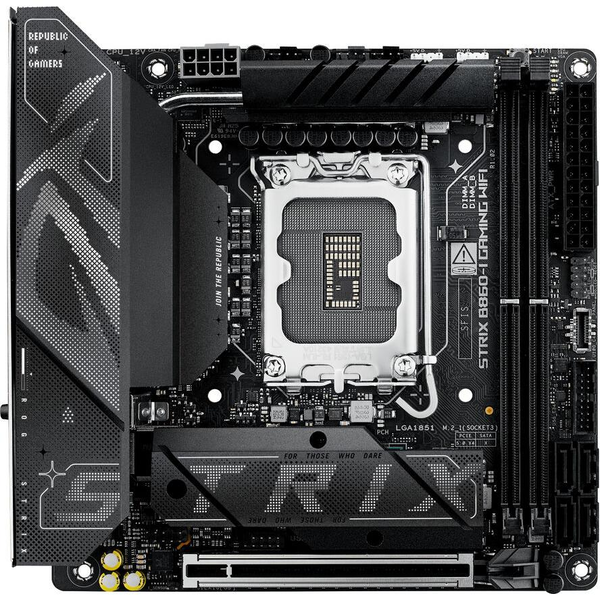 ASUS ROG STRIX B860-I GAMING WIFI Intel B860 LGA 1851 (Socket V1) mini ITX
