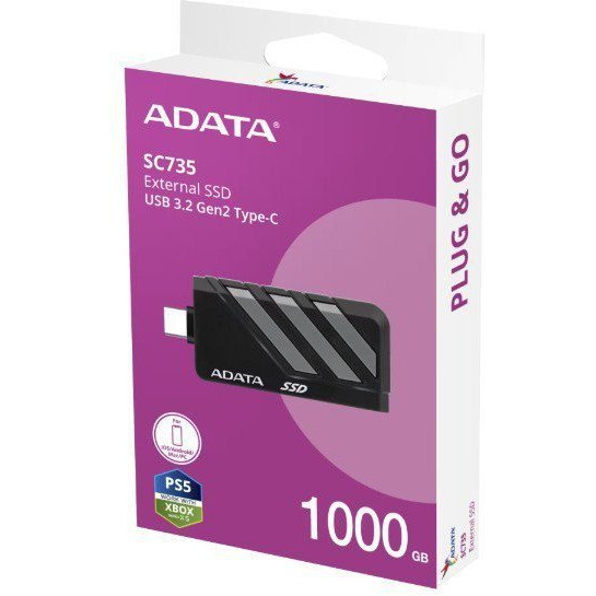 Külső SSD meghajtó Adata SC735 1TB