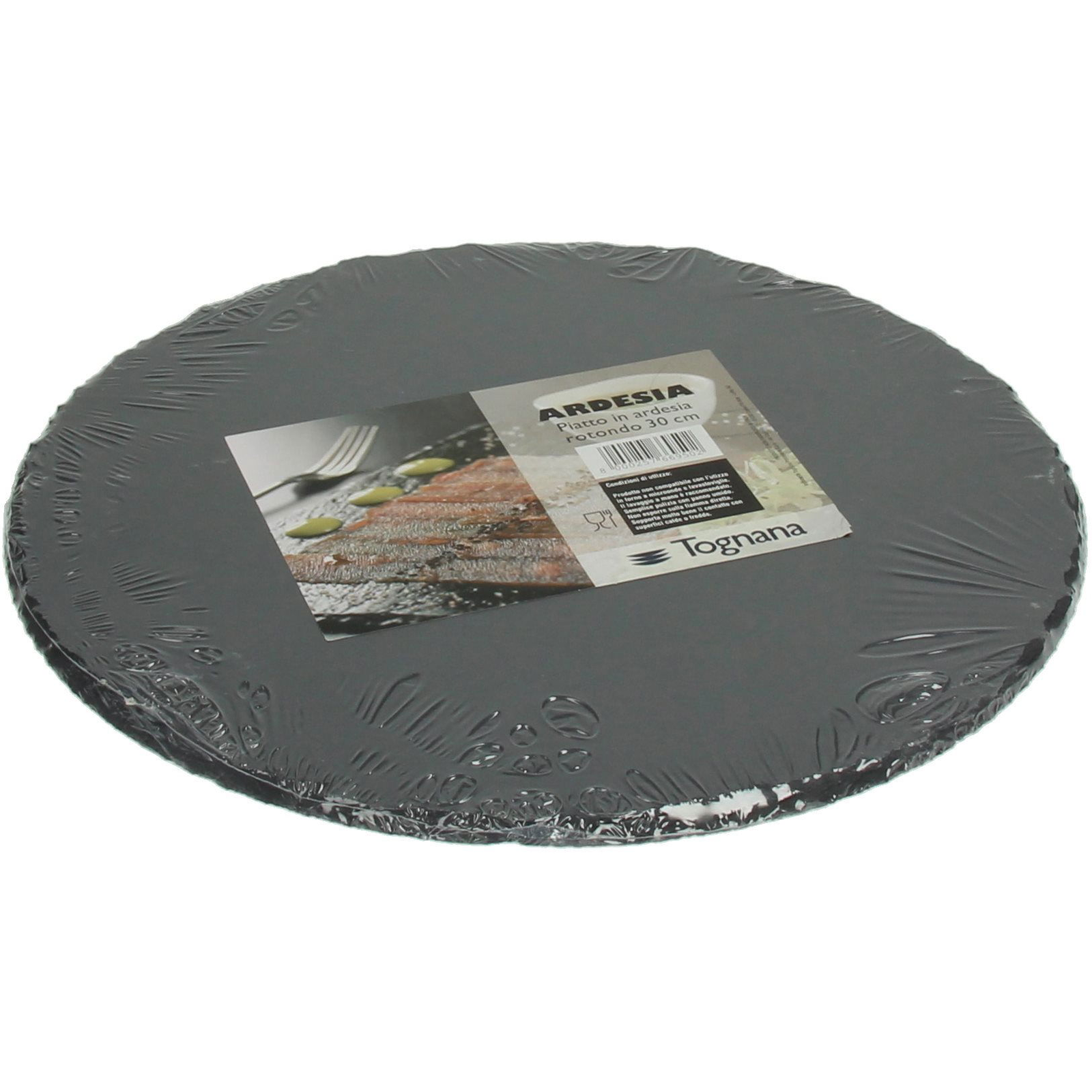 Tognana SLATE OLLY ARDESIA 30 cm-es kerek tálalólap (R392230ARDE)