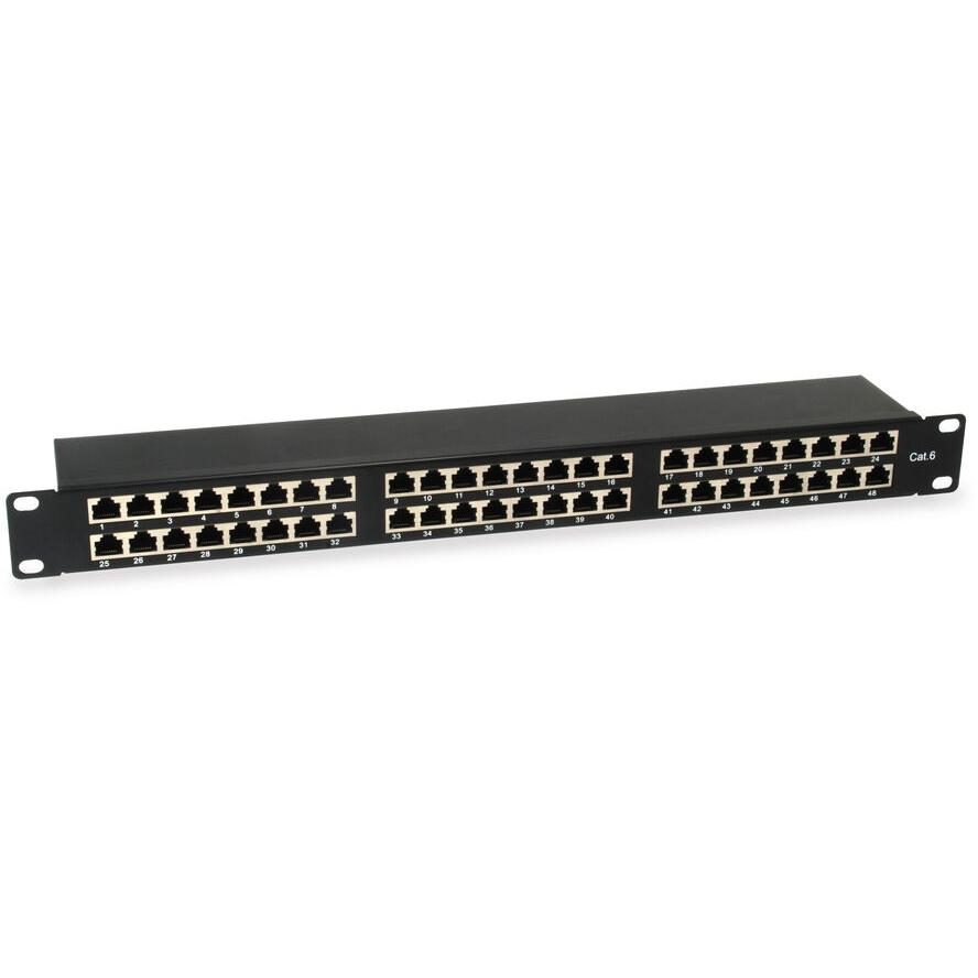 Equip Patchpanel 48x RJ45 Cat6 19