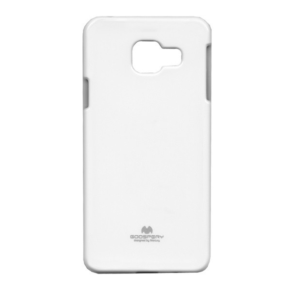 MERCURY Goospery szilikon telefonvédő (csillámporos) FEHÉR [Samsung Galaxy A3 (2016) SM-A310F]
