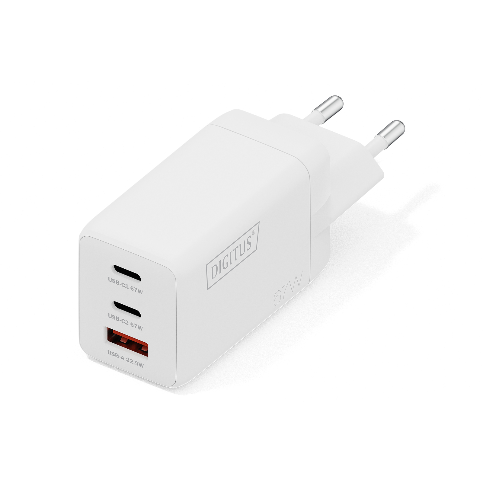 Digitus DA-10303 67W USB GaN Charger White (DA-10303)