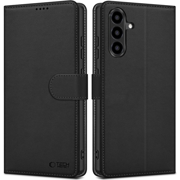 Flipové pouzdro Tech-protect pro Samsung Galaxy A36, černé