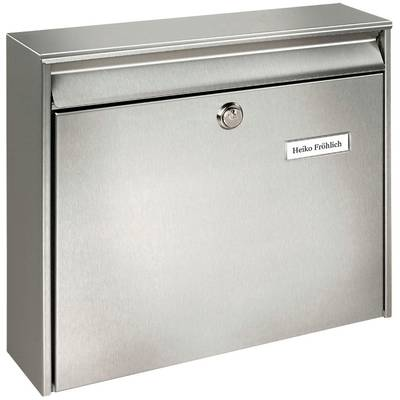 Rozsdamentes acél postaláda, Burg Wächter 20200 Borkum 3877 (20200)