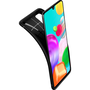 Samsung A415F Galaxy A41 ütésálló hátlap - Spigen Rugged Armor - fekete