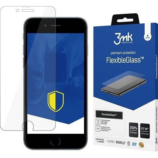 3mk FLEXIBLE GLASS képernyővédő üveg (2.5D, flexibilis, 0.3mm, 7H) ÁTLÁTSZÓ Huawei Y6p (GP-126837)