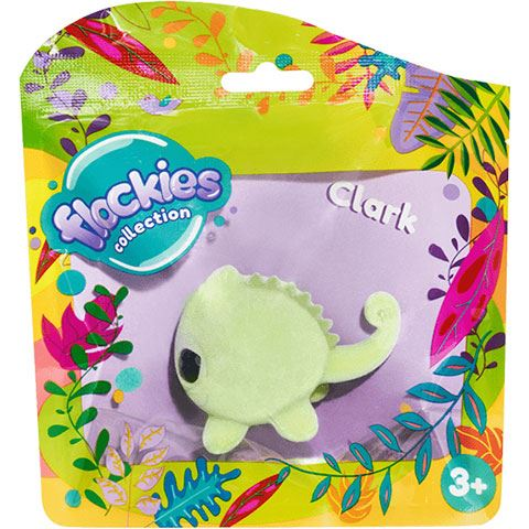Flair Toys Flockies játékfigura: 1. széria - Kaméleon Clark (FLO0116) (FLO0116)