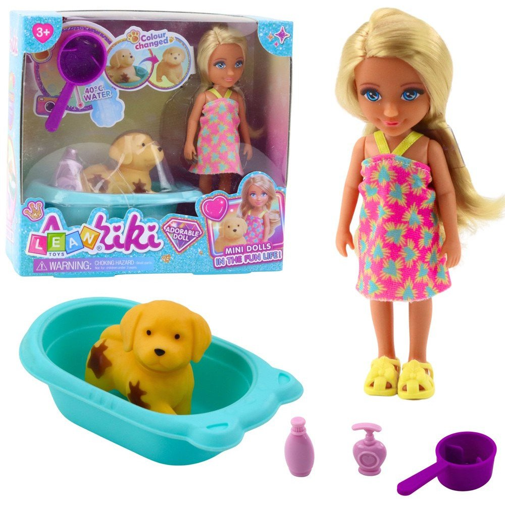 Babakutya Fürdőkád Szett Interaktív Kiegészítők Lányoknak- 24472 (24472)