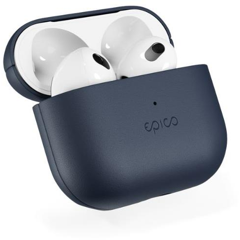 Epico Leather Case Airpods 4/4 (ANC) - kék (9911131600035)