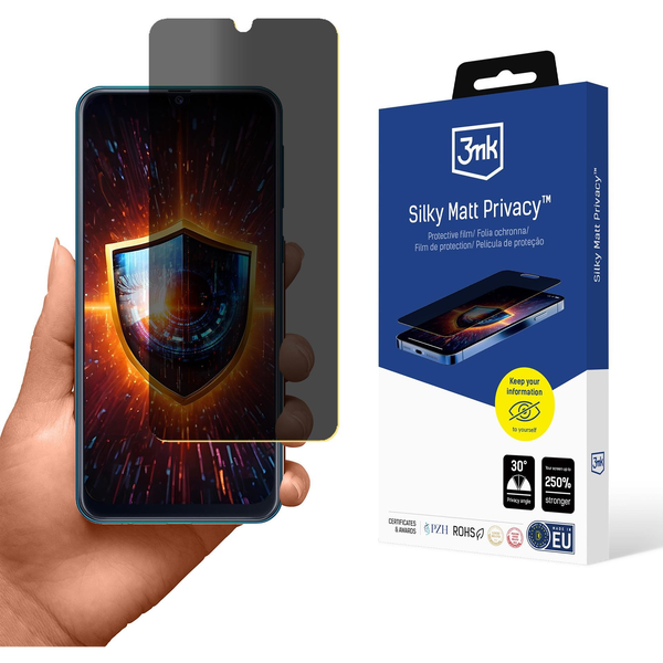 SAMSUNG GALAXY M21 - 3MK SILKY MATT PRIVACY (Ochranná fólie proti