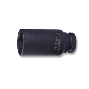 Jonnesway ütvecsavarozó dugókulcs hosszú 22mm 1/2" 6-szögletű