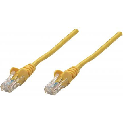 Intellinet Cat6, UTP, 1m мрежов кабел Жълт 1 м U/UTP (UTP)