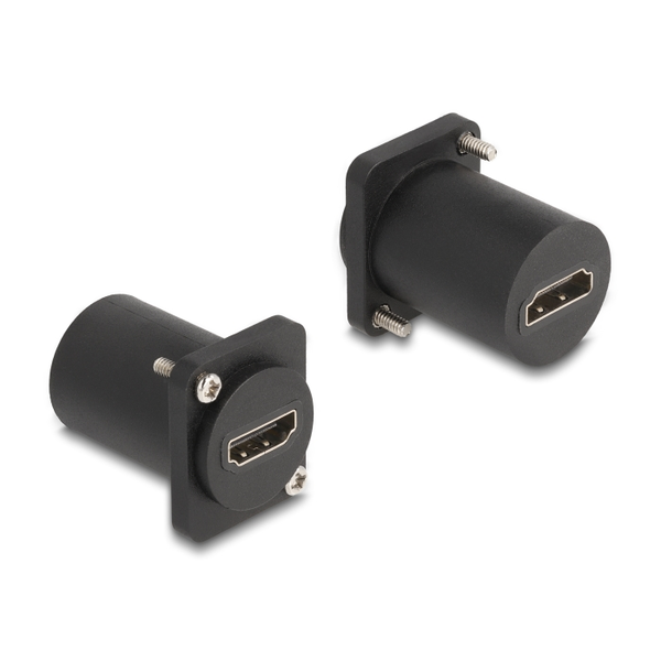 DELOCK D-Typ Modul HDMI 8K 60Hz Bu zu Bu mit Schrauben sw