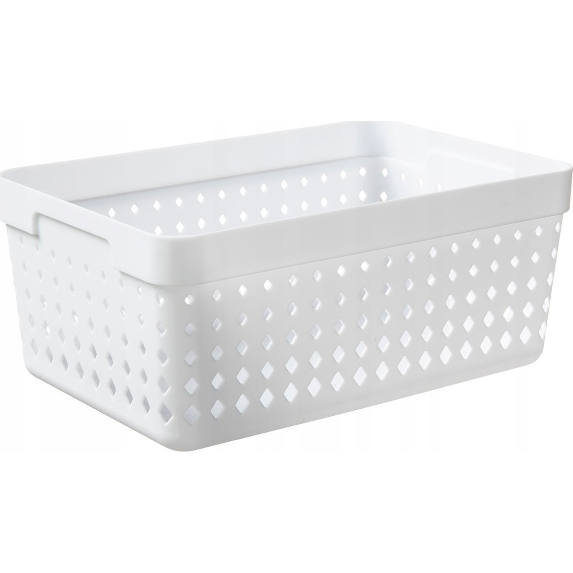 Iris Seoul Műanyag Tárolókosár 3.4L - Fehér (TEA000521)