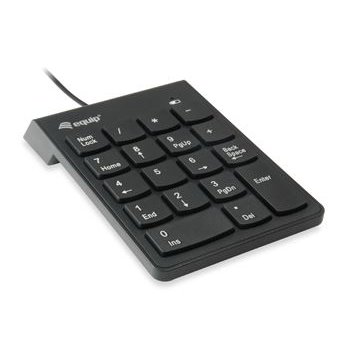 Equip 245205 numerikus billentyűzet fekete USB (ep245205)