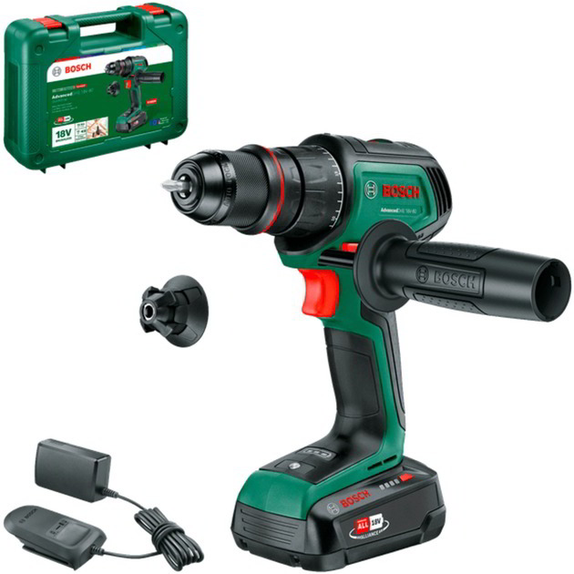 Bosch 18V-80 AdvancedDrill Akkus Fúró-Csavarozó 18V kofferben (06039E2001)