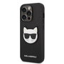 Karl Lagerfeld tok fekete (KLHCP14XSAPCHK) Apple iPhone 14 Pro Max készülékhez