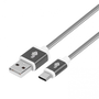 Cablu de date, TB, USB-USB C, M/M, 1.5 m, Gri