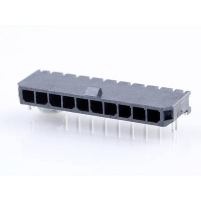 Molex Beépíthető stift sor (standard) Pólusok száma 10 Raszterméret: 3.00 mm 436501003 1 db Tray (436501003)