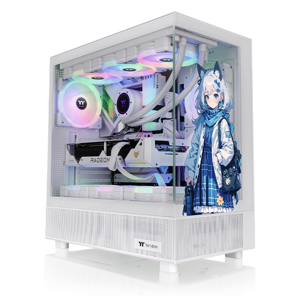 Thermaltake View 270 SP Edition Snow Mid Tower Chassis Számítógépház