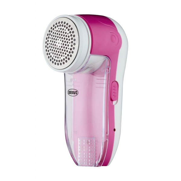 BRAVO B-4633P Akkumulátoros textil borotva - Rózsaszín