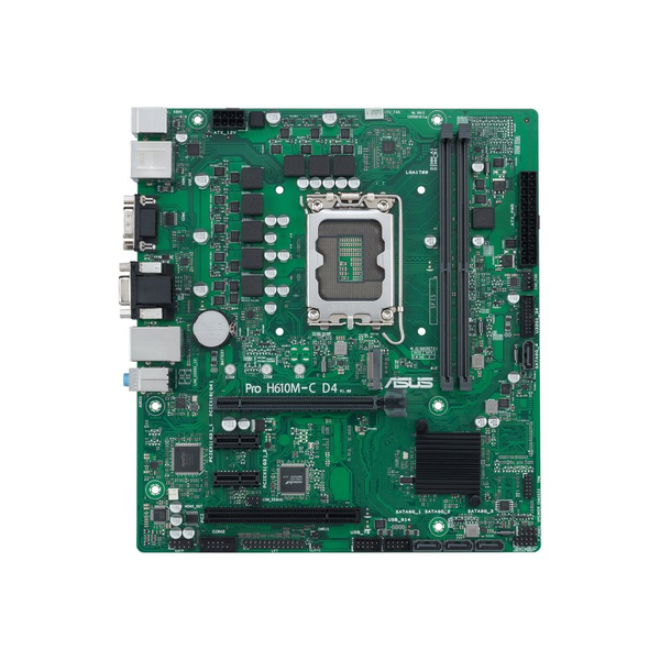 ASUS PRO H610M-C D4-CSM - motherboard - micro ATX - LGA1700 Socket - H610