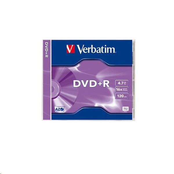 DVD médium Verbatim DVD-R 4,7 GB 5 ks