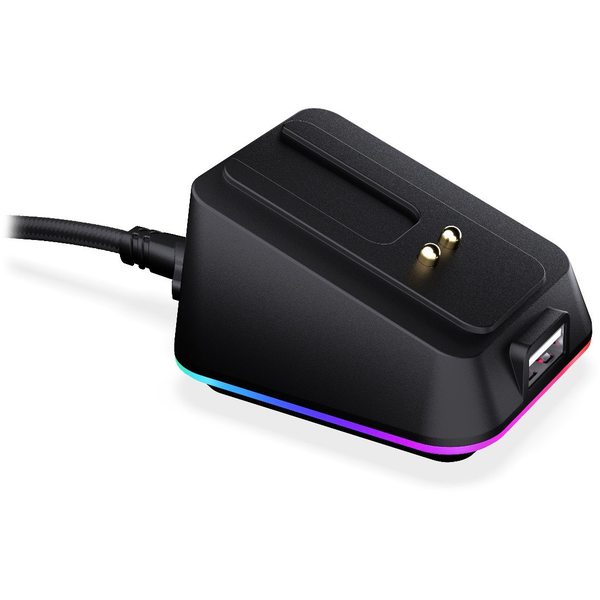 Endorfy Egér - Mouse Dock (RGB, dokkoló, fekete)