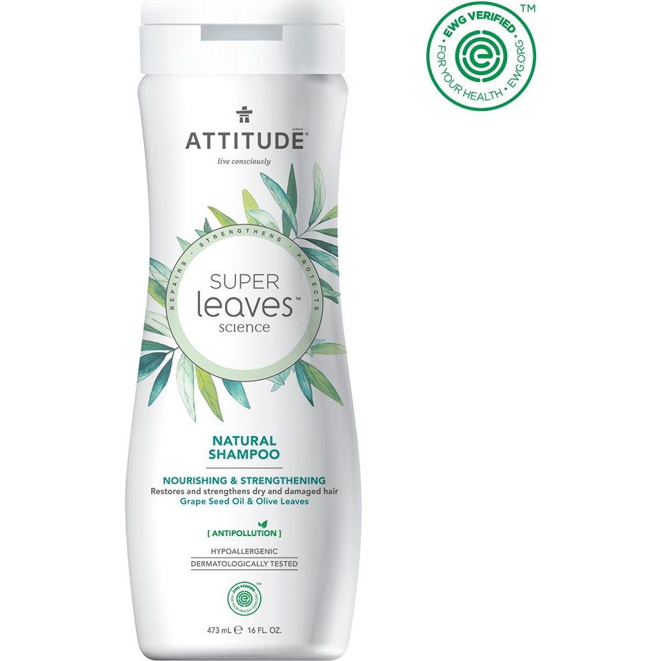 ATTITUDE Super Leaves Nourishing & Strengthening Shampoo 473 ml (ATT00938)