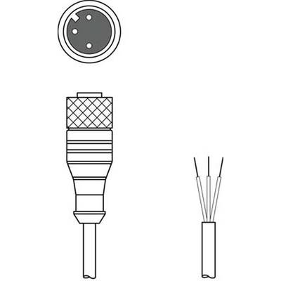 Leuze Electronic 50130639 Csatlakozóvezeték 1 db (50130639)
