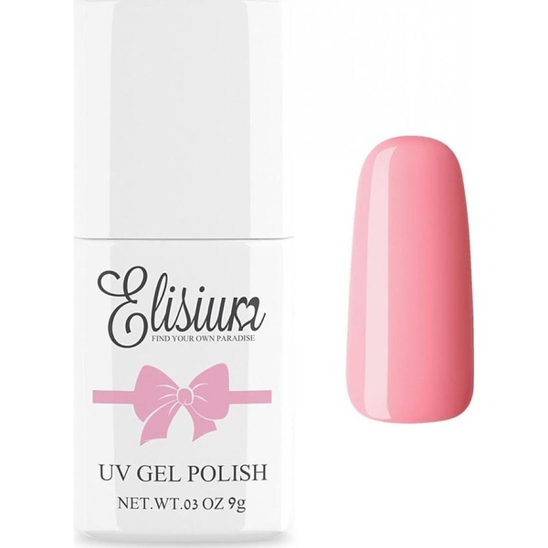 Elisium UV Gel Polish lakier hybrydowy do paznokci 001 Peach Pink 8ml