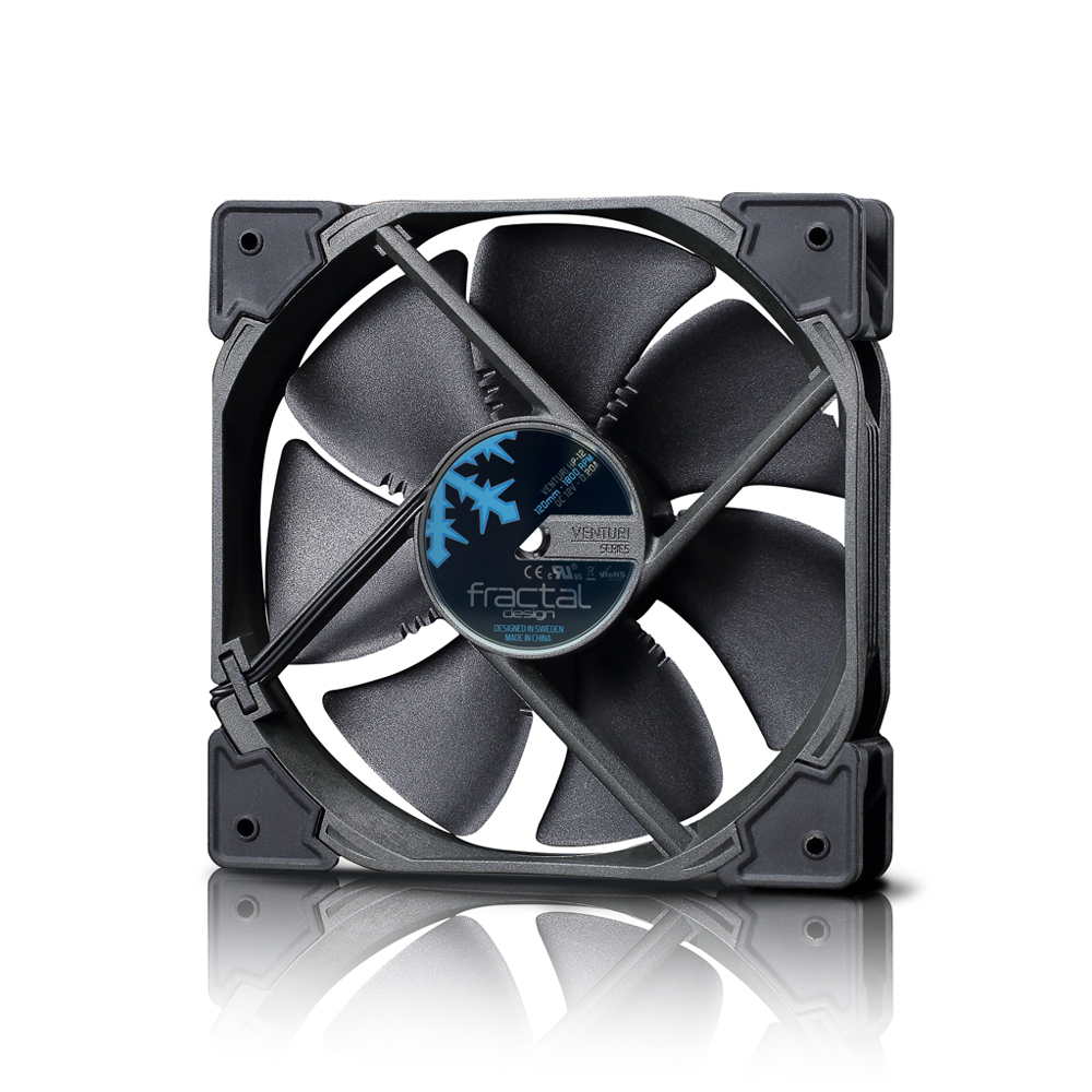 Ventilátor Fractal design 120 x 120 mm FD-FAN-VENT-HP12-PWM-BK (FD-FAN-VENT-HP12-PWM-BK)