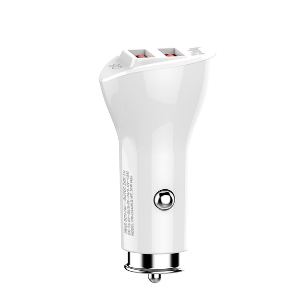 Nabíjačka do auta CW 2USB Quick Charge 3.0 36W