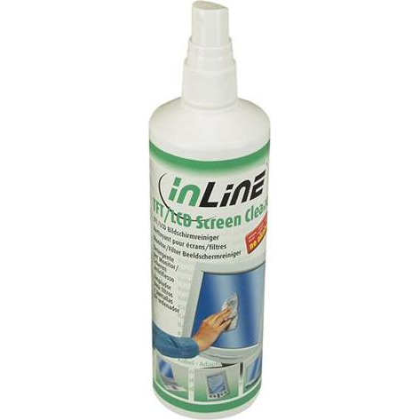  InLine Płyn do czyszczenia ekranów LCD 250 ml (43204)