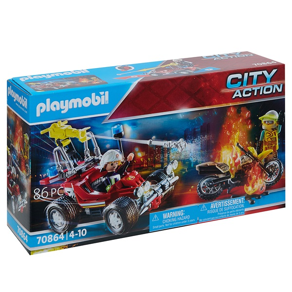 Playmobil 70864 City Action - Tűzoltó bevetésen (24434A)