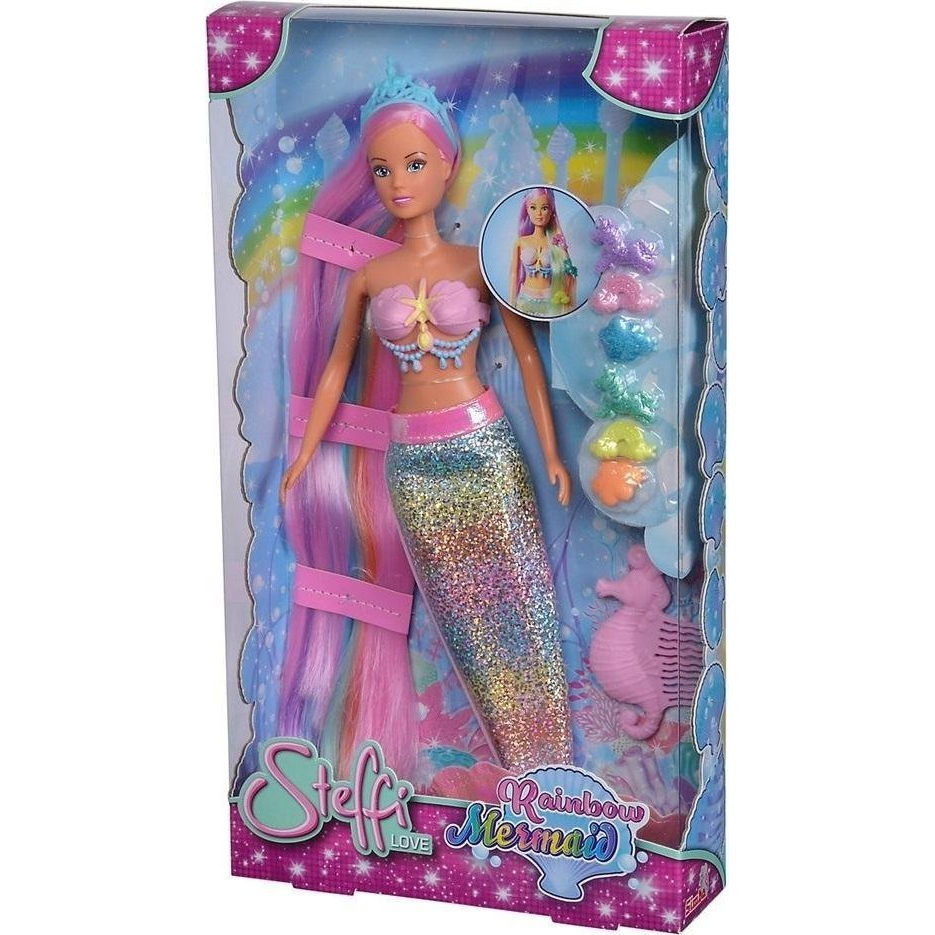 Simba Steffi Love - Szivárványos Sellő Baba (GXP-840757)