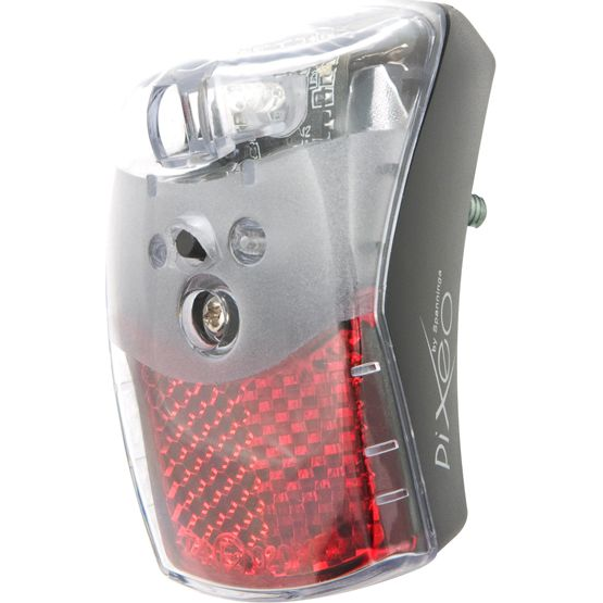 SPANNINGA Lampka tylna PIXEO XB + protektor czarna (SNG-135558)
