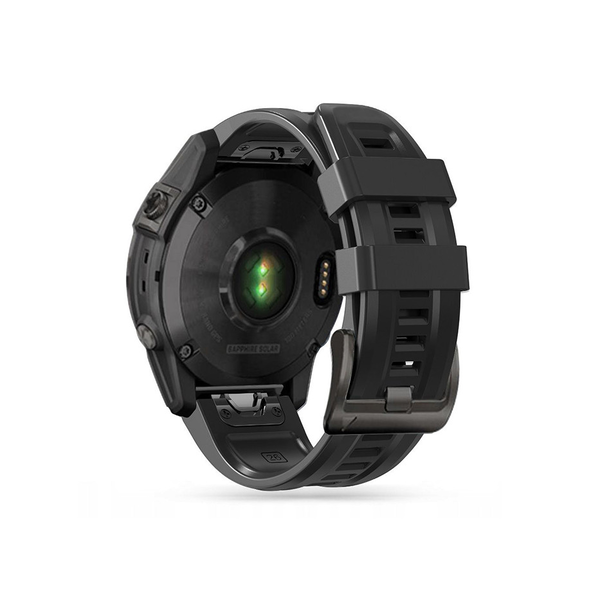 Garmin Fenix 5 / 6 / 6 Pro / 7 szilikon sport óraszíj - Tech-Protect IconBand - fekete