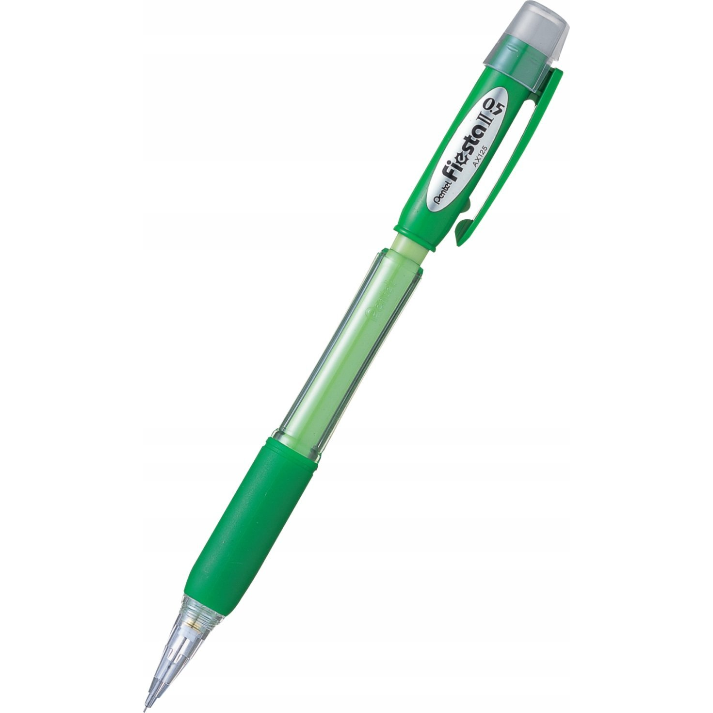 Pentel Nyomósirón 0,5mm, zöld test, Fiesta II (AX125-DE) (AX125-DE)