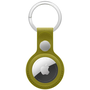 Apple FineWoven AirTag kulcstartó - zöldessárga