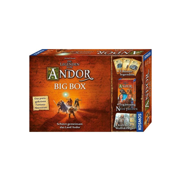 Kosmos Andor The Legends of Andor - Big Box Kartová hra Cestovanie / dobrodružstvo