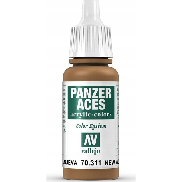  Vallejo Vallejo: Panzer Aces - New Wood (17ml)
