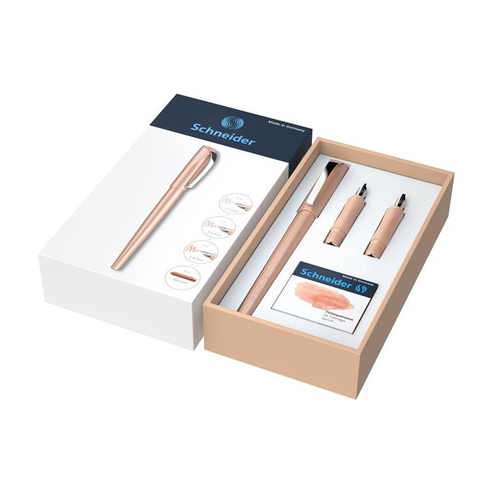 Schneider Callissima Töltőtoll ajándékszett - Barack (143806)