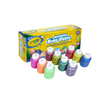 Crayola: Könnyen lemosható festék, Special Effects - 10 db-os (54-2395) (54-2395)
