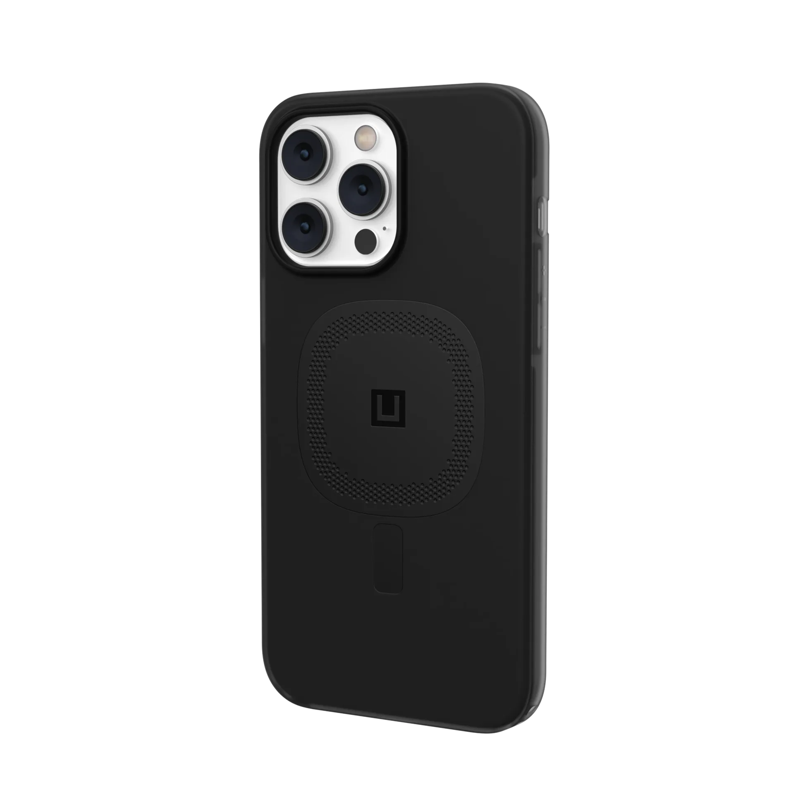 UAG Lucent [U] Apple iPhone 14 Pro Max Magsafe Szilikon Tok - Fekete (114079314040)