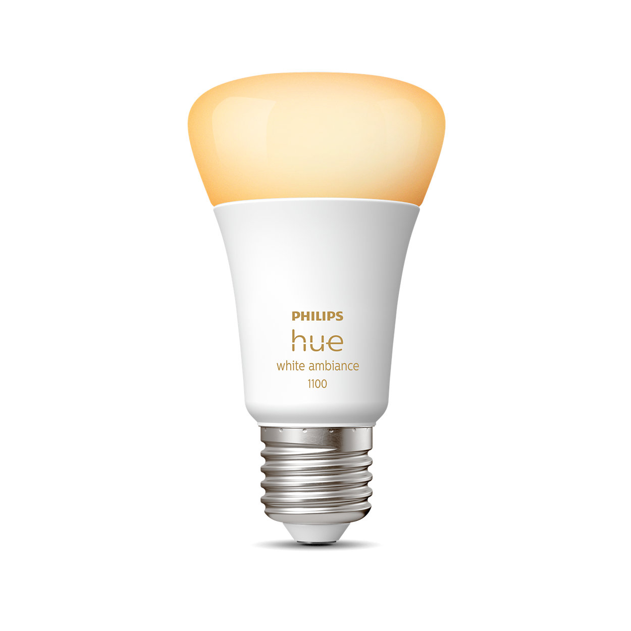 Philips Hue White ambience 8719514291119 intelligens fényerő szabályozás Intelligens izzó Bluetooth/Zigbee Fehér 11 W (8719514291119)